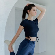 andar Drawstring Side Short Sleeve