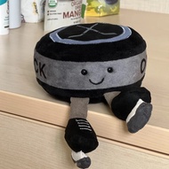 Original Jelly Cat 10cm Ice Hockey Series Ball Dolls Cat And Dog Interactive Bite-Resistant Play Toy