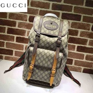 LV_ Bags Gucci_ Bag Soft High-quality Artificial Canvas Backpack 473869 Embossing Backp WNCT