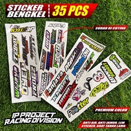 Workshop Stickers Already Cut Motorcycle Stickers Sponsor Racing Striping Racing Vol 76