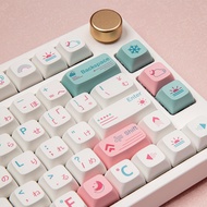 Weather Keycaps PBT Material Japanese 132Key XDA Outline Compatible with RK60/70/80/100/108 Mechanic