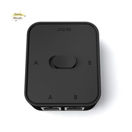 2 Port RJ45 LAN CAT6 Network Switch  1000Mbps 2 in 1 Out/1 in 2 Out Internal External Network Switch