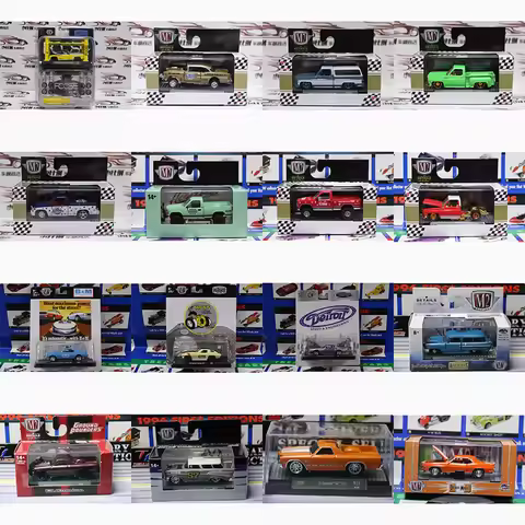 GreenLight 1:64 Scale Nomad/C1500 Silverado/Bel Air/El Camaro SS/10 Pickup Alloy Car Model Adult Sou