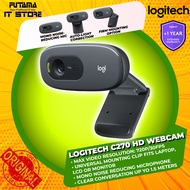Logitech C270 HD WEBCAM - Basic HD 720p video calling