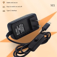 NEX Travel Charging Adapter USB C Port 5V3A Output Overloads Protections Included