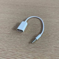 USB Female TO Jack Audio Cable 3.5mm -18cm USB TO AUDIO CABLE 3.5-18CM.