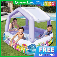Intex | Intex Sunshade Family Pool 57470 Purple Pool Swimming Pool Water Play Pension Ball Pole Pool