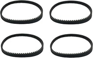 4Pcs Drive Belt Compatible with Shark NV355 NV356E NV357 NV358 NV354C NV800W NV801 UV810 HV381 HV380