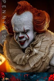 [MMS555] 中古已開長訓盒 Hottoys Hot Toys IT Pennywise the Dancing clown 小丑回魂  IT Welcome to Derry 1/6 Figur