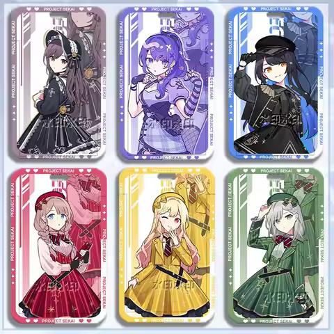 Anime Project Sekai Akiyama Mizuki SHINONOME ENA Card Protector ID Card Holder Neck Strap Pendant Wo
