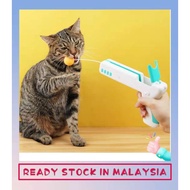 New Funny Cat Sticks Spring Firing Gun Cat Toys Cat Interactive Toy Cat Feather Toys Funny Cat Gun F