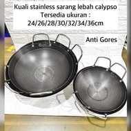Stainless steel honeycomb wok stainless steel honeycomb calypso wok