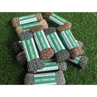 Camouflage Paracord 550 Good Quality Size 4 Mm Length 31 Meters Or 100 Feet