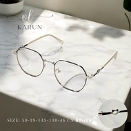 แว่นสายตายาว รุ่น KARUN การันต์ 73070 เลนส์ บลูบล็อคออโต้ กรอบแว่นวัสดุโลหะ ออกแดดเลนส์เปลี่ยนสีเทา