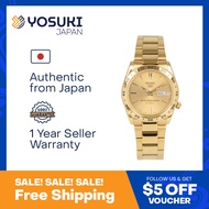 SEIKO SNKE06K1 SNKE06K SEIKO5 Automatic Day Date Gold Stainless  Wrist Watch For Men from YOSUKI JAPAN / SNKE06K (  SNKE06K  S SNKE SNKE0   )