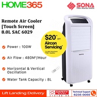 Sona Air Cooler with Remote [Touch Screen] SAC 6029
