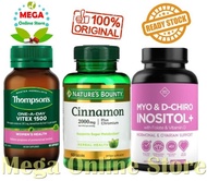 Paket PCOS Thompson Vitex  Cinnamon  Optify Myo  Dchiro Inositol