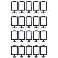 Double Sided Standing Picture Frames 4 X 6 Inch Pedestal Photo Frame Plastic Self Standing Frame for