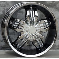 Chrome 17 Inch 17x7.5 4x100 4x114.3 Alloy Wheel Car Rims Fit For Nissan NX 240SX Chevrolet Cruze Mitsubishi Colt Opel Corsa