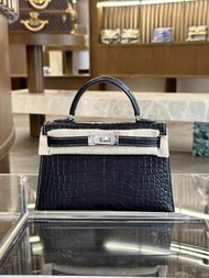 Hermes Mini Kelly二代黑银