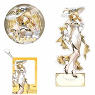 Honkai: Star Rail X Korea Game Merch Aglaea Tribios Badge Keychain Standee Acrylic Pendant