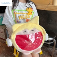 BEYTM Kagamine LEN กระเป๋า Kagamine Rin การอวยพรอย่างเป็นทางการของสวรรค์ VOCALOID กระเป๋าสะพายไหล่ T