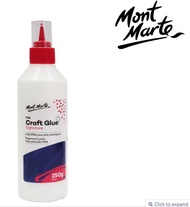 Keo sữa hồ dán đa năng Mont Marte - PVA Craft Glue 250g