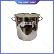 30cm Rhino Stainless Steel Stock Pot