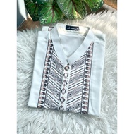 SHIRT SHORT-SLEEVED COLORkoko SHIRT/ BORDEREDkoko code AS 89