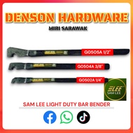 SAMLEE M2222 Light Duty Bar Bender For Bending Metal Bars or Rods G0502A 1/4" / G0504A 3/8" / G0505A