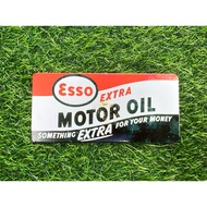 Tin Sign Plate Mini Esso Oil