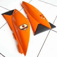 Kawasaki KLX 150 Side Panel Rear Seat Wing / Old KLX 150 Body Cover / Old Orange