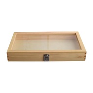 【Worldwide Delivery】 Glass Frame Dustproof Insect Display Case Specimen Holder The Medal 38x22cm But