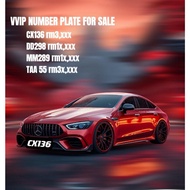 VIP Number Plate for Car or Motor DD MM 55 136 289 298 866