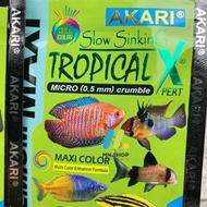 Akari Premium Maxi Tropical Xpert Slow Sinking Cichild Pellets 40gr