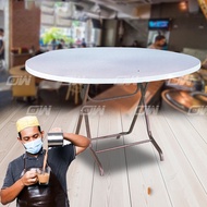 [FREE GIFT 1 X RM99 T-SHIRT]  3V 4-Feet Round Plastic Table