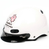 Taiwan EVO Kanahara white electric Harley motorcycle safety helmet mens and womens sun protection fo