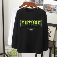  Freedom future grafik baju t-shirt lengan panjang muslimah viral perempuan wanita long sleeve women college xs