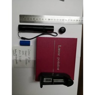 Green light laser pointer with starry and rechargeable battery 16340