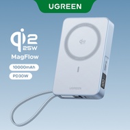 Ugreen Qi2 25W 10000mAh Magnetic Wireless Fast Charging Power Bank for iPhone 16 Pro Max, iPhone 16-