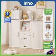 INHO L85/122cm Multifunctional Large Capacity Bedroom Living Room Child Kids Storage Cabinet Rack