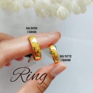 RG 5072 Cincin Belah Rotan ZHULIAN Gold plated Ring Jewellery Emas Saduran Barang Kemas