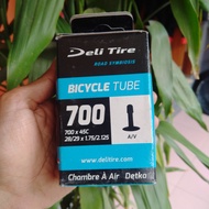 Delitire Inner Tube 700x45c AV gravel Deli Racing Bike Tire
