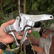 Winner X footrest, Winner/Winner X footrest folding malaysia style CNC aluminum motorbike toy access