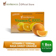 SidoMuncul Vitamin C 1000 Sweet Orange Health Supplement Drink 6 x 4 g