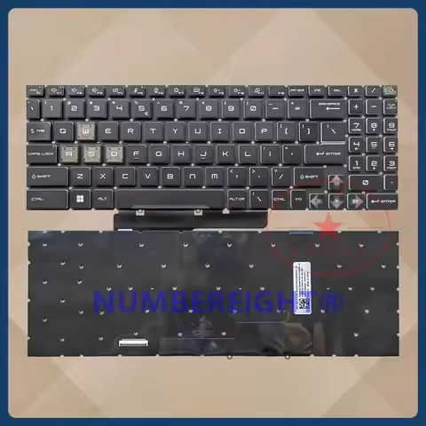 Keyboard RGB For MSI Pulse Katana 15 B13V/17 B12U B12V B13U/A15 A17 AI B8VE B8VF B8VG MS-15H1 MS-15H