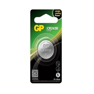 GP LITHIUM CELL BATTERY CR2430 CARD 1