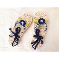 sandal perempuan bertutup sandal perempuan plus size Sunflower Cotton Rope Summer Sandals - Ethnic S