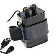 18650 Waterproof Battery Pack Case House Cover For Bicycle Bike Lamp