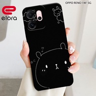 HP OPPO RENO 14F 5G 2025 - Elloraa.id - Casing OPPO RENO 14F 5G - Cute Motif - Cellphone Protector -